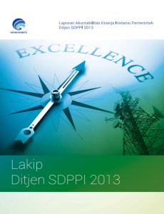 Laporan Akuntabilitas Kinerja Instansi Pemerintah Tahun 2013